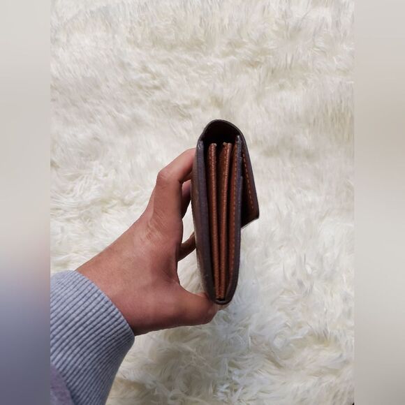 AUTHENTIC Louis Vuitton Sarah Wallet Canvas - Picture 8 of 13